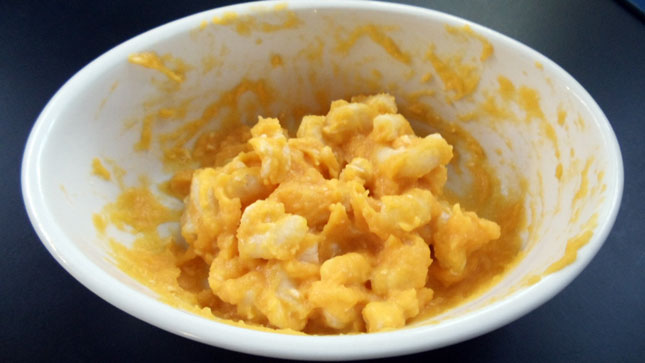 Orange Mac-n-Cheese for babies and toddlers