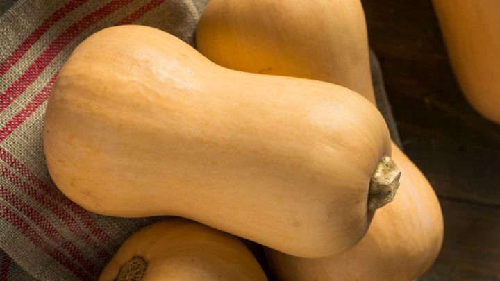 Whole Butternut Squash Slow Cooker Baby Food