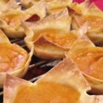 pumpkin pie wonton snacks for babies, toddlers and adults