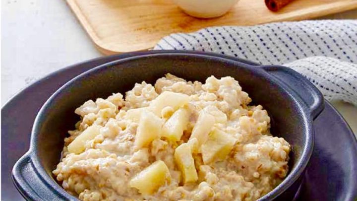 Apples and Oatmeal Overnight